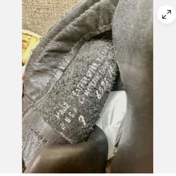 Double H Womens Black Leather Laces Buckle Combat Logger Boots Size 9 USA Made - Picture 6 of 7